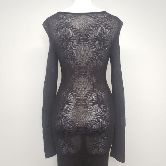 Free People Stretchy Lace Maxi Dress Size Medium - Picture 9 of 11